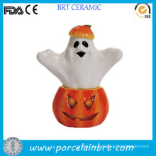 Calabaza de Halloween y Ghost Salt Shaker